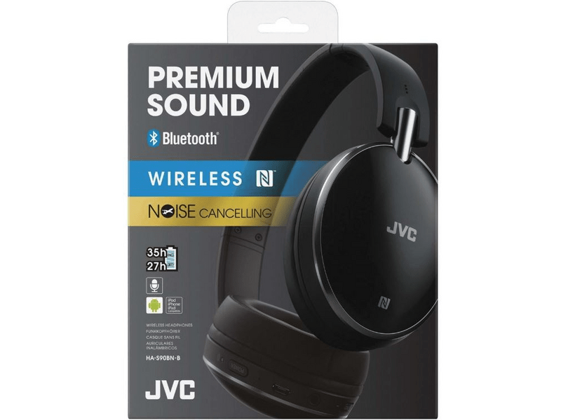 JVC HA-S90BN-B Bluetooth Fejhallgató