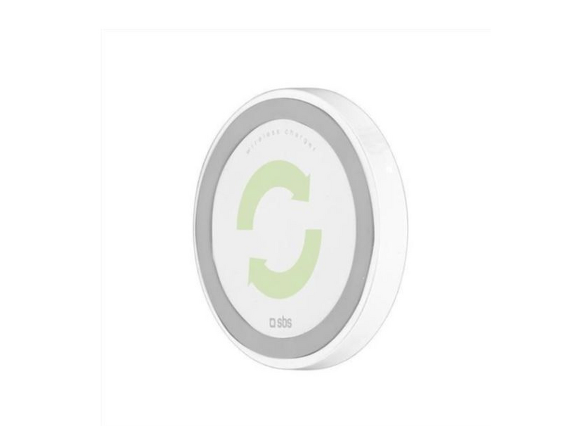 SBS Vezeték nélküli QI töltő fehér
