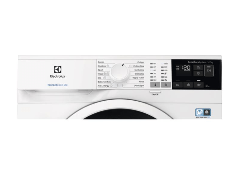 Electrolux EW6S427W PerfectCare keskeny elöltöltős mosógép, 7 kg, 1200 f/p