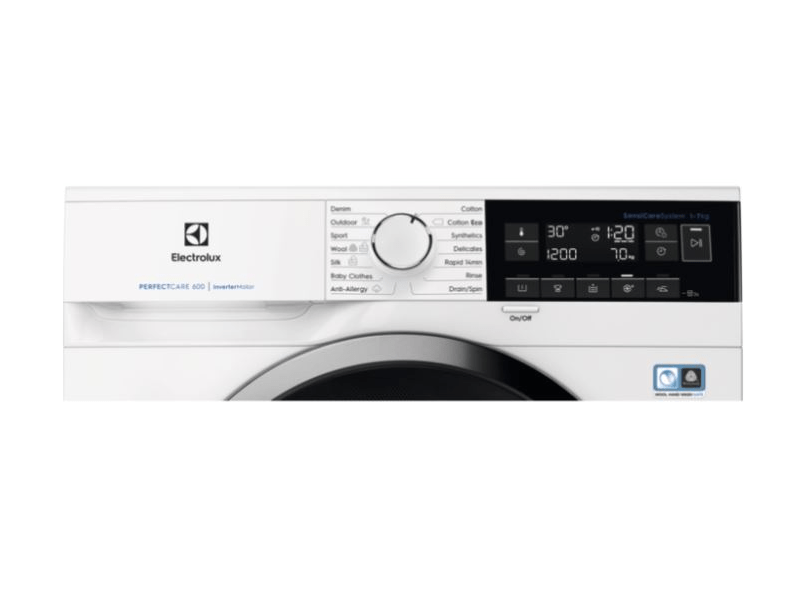 Electrolux EW6S327SI PerfectCare keskeny elöltöltős mosógép, 7 kg, 1200 f/p