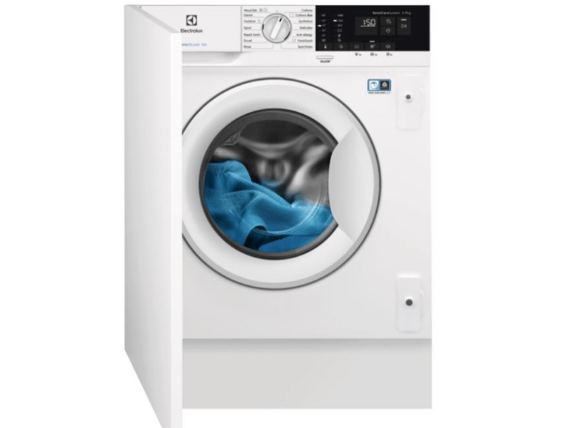 Electrolux EW7F447WI Beépíthető gőzmosógép, 7 kg, 1400 f/p., LED kijelző