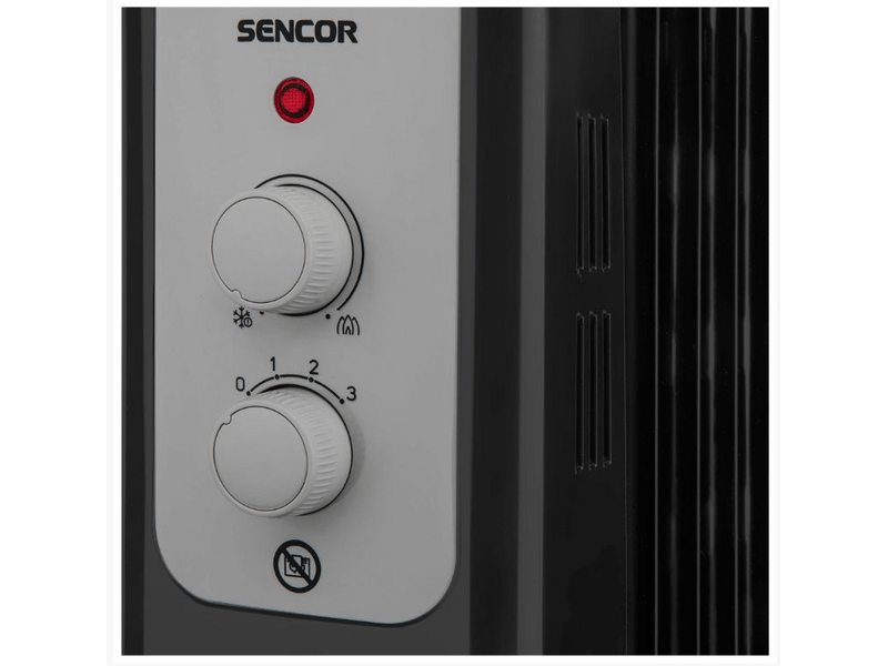 SENCOR SOH 3309BK Olajradiátor