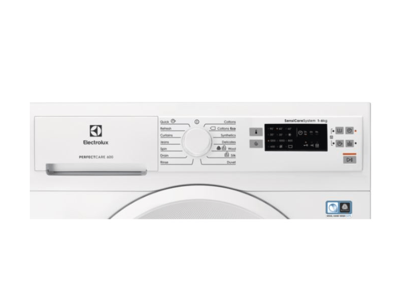 Electrolux EW6S526W PerfectCare keskeny elöltöltős mosógép, 6 kg, 1200 f/p