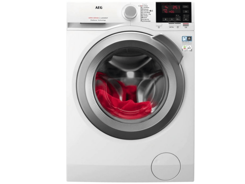 AEG L6FEG49S Elöltöltős mosógép, 9 kg, 1400 f/p., inverter motor, LED kijelző