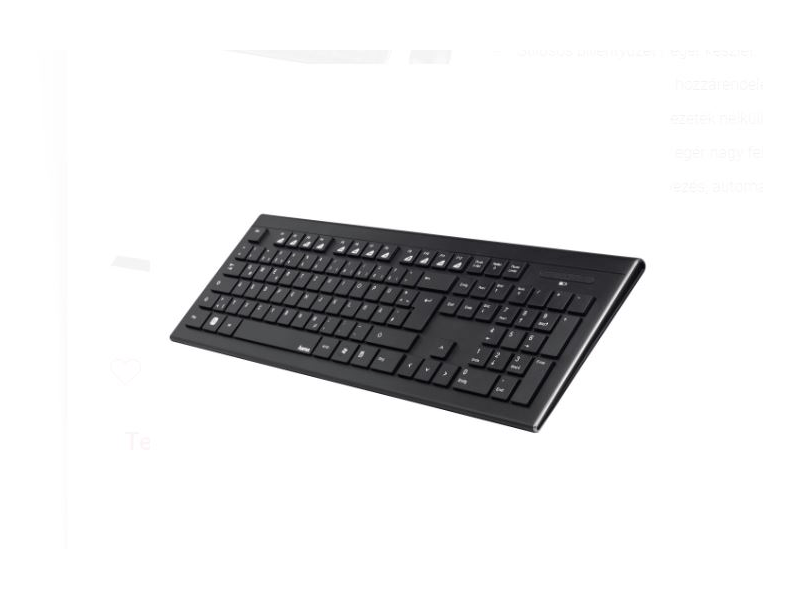 HAMA 182664 Billentyűzet és egér