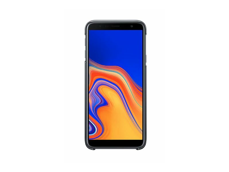 Samsung Galaxy J4+ Mobiltelefon tok, Fekete (EF-AJ415CBEGWW)