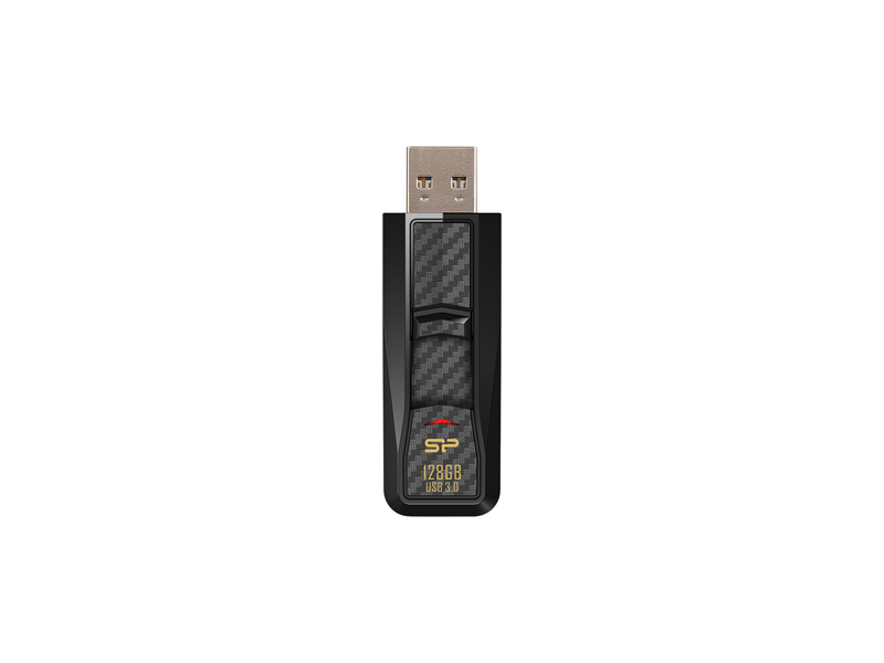 Silicon Power Blaze B50 Pendrive, 128 GB, Fekete