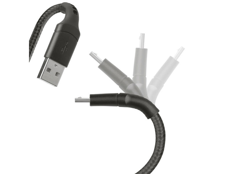 SBS USB A - Micro USB kábel, Fekete