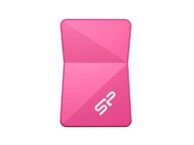 Silicon Power Touch T08 Pendrive, 64 GB, Rózsaszín
