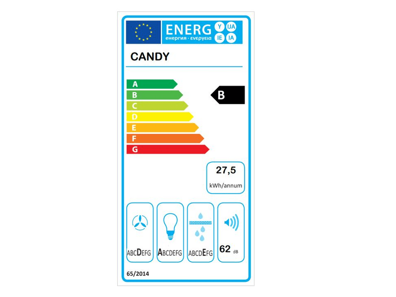 Candy CBT625/2X Teleszkópos páraelszívó