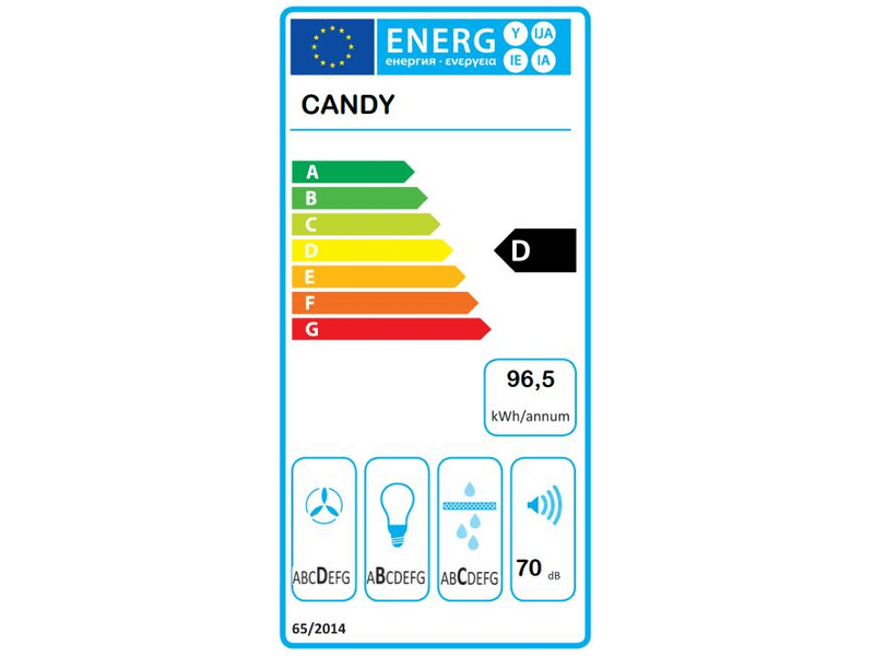 CANDY CVMI 970 LX Fali páraelszívó