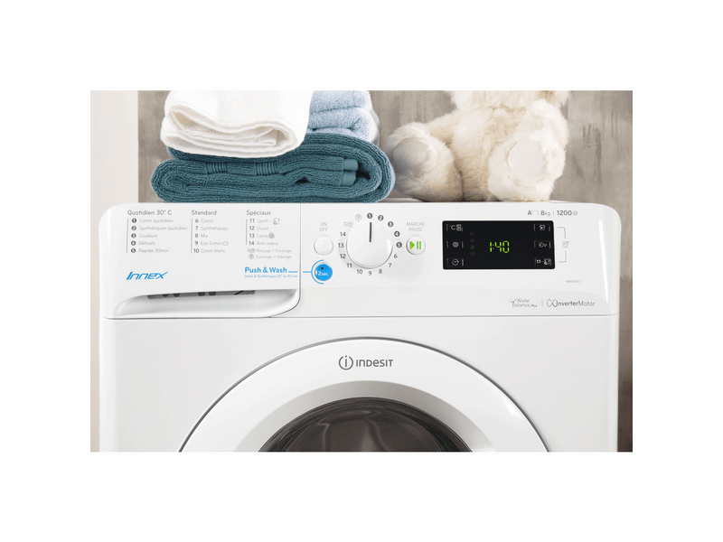 INDESIT BWE 71253X WSSS EU Elöltöltős mosógép