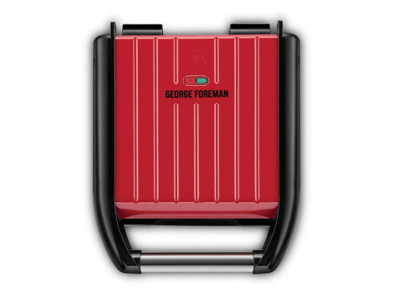 George Foreman 25030-56 čelični kompaktni crveni roštilj
