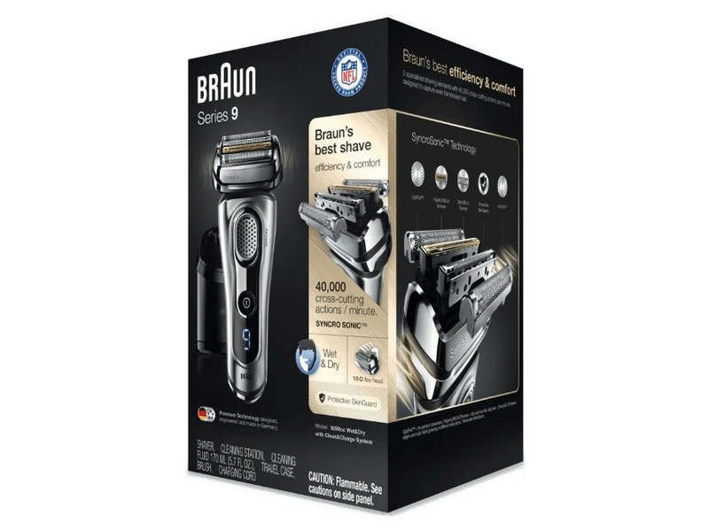 BRAUN Series 9-9291CC Wet&Dry borotva