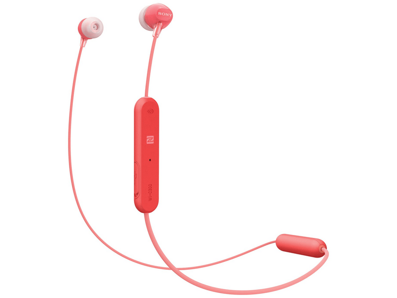 Sony WIC300R.CE7 Vezeték nélküli fülhallgató, Piros
