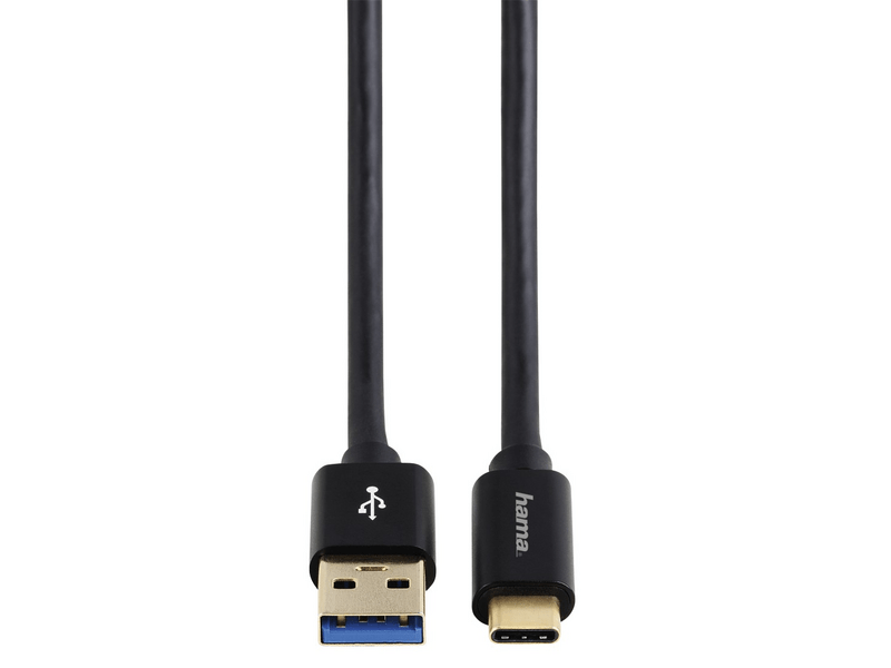 HAMA USB KÁBEL USB 3.1 (GEN. 2) , TYPE-C-USB A,10Gbit/s,1m(135715)