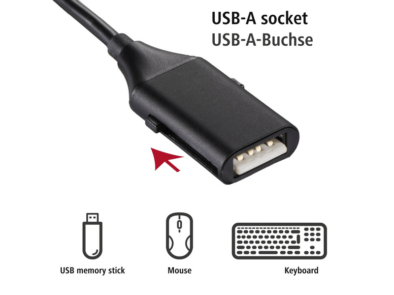 HAMA 135745 4 az 1-ben adatkábel