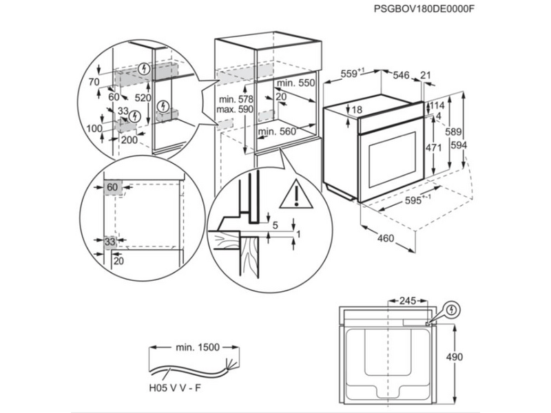 ELECTROLUX EOB9956XAX SteamPro Beépíthető gőzsütő