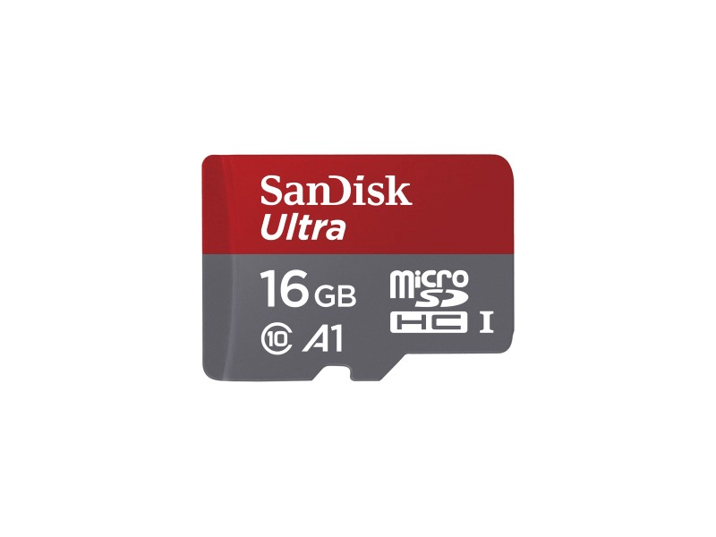 SANDISK MICROSD ULTRA KÁRTYA 16GB, 98MB/s CL10/UHS-I/A1 (173470)
