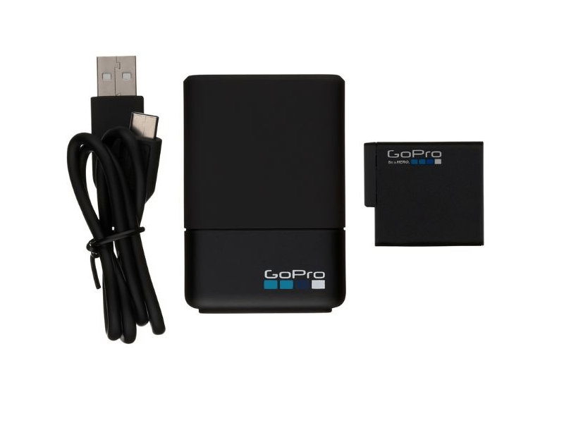 GoPro Battery Charger + Battery (AADBD-001), Fekete