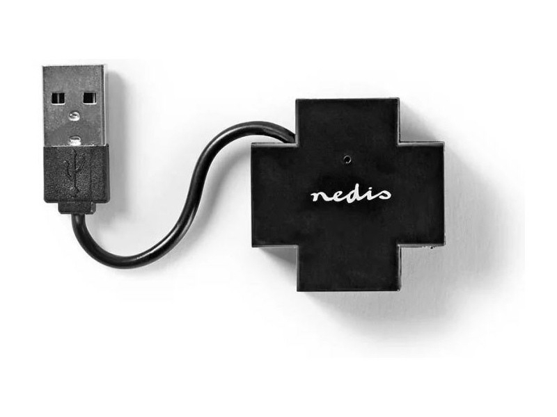 Nedis UHUBU2400BK USB HUB