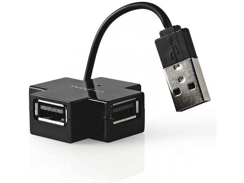 Nedis UHUBU2400BK USB HUB