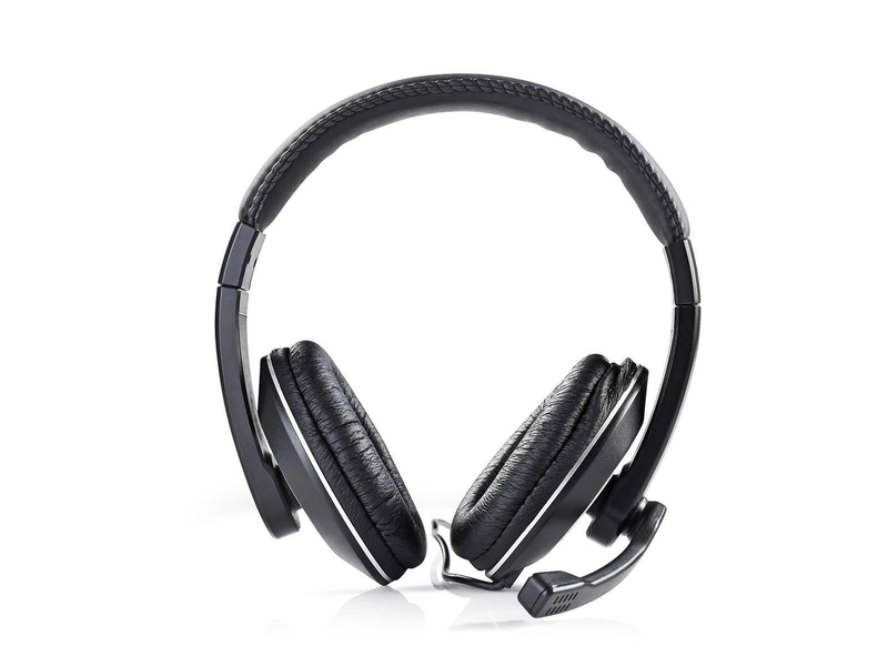 Nedis CHST200BK Mikrofonos fejhallgató