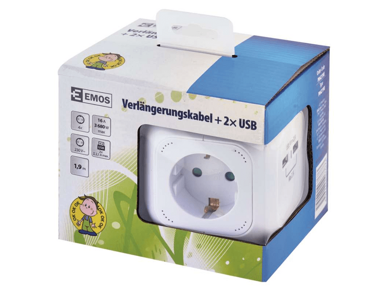 EMOS P04219U Hálózati elosztó