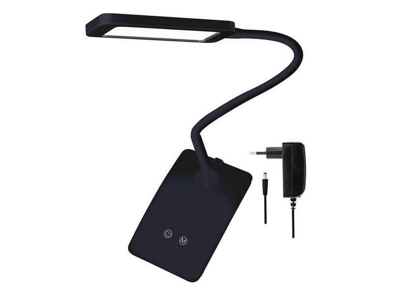 EMOS LED asztali lámpa Eddy fekete (Z7599B)