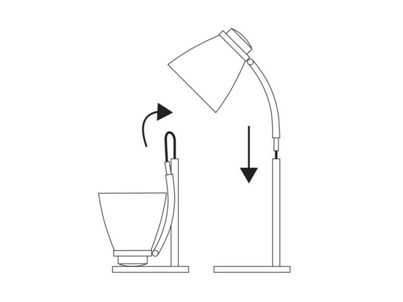 EMOS asztali lámpa Lolli LED izzó rózsaszín (Z7597P)