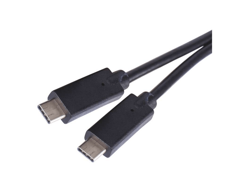 EMOS USB kábel 3.1 C dugó - 3.1 C dugó 1m fekete (SM7022BL)