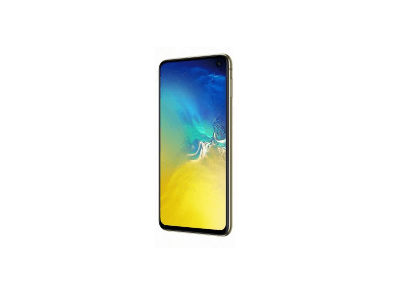 Samsung Galaxy S10e (G970) Dual SIM 128 GB Kártyafüggetlen Mobiltelefon, Kanári sárga