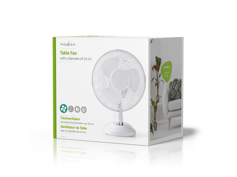 Nedis FNTB10CWT23 Asztali ventilátor