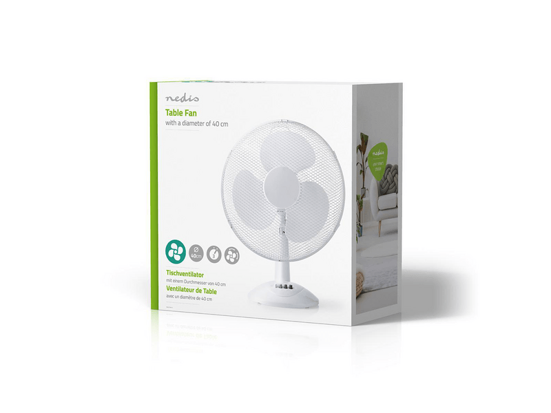 Nedis FNTB10CWT40 Asztali ventilátor