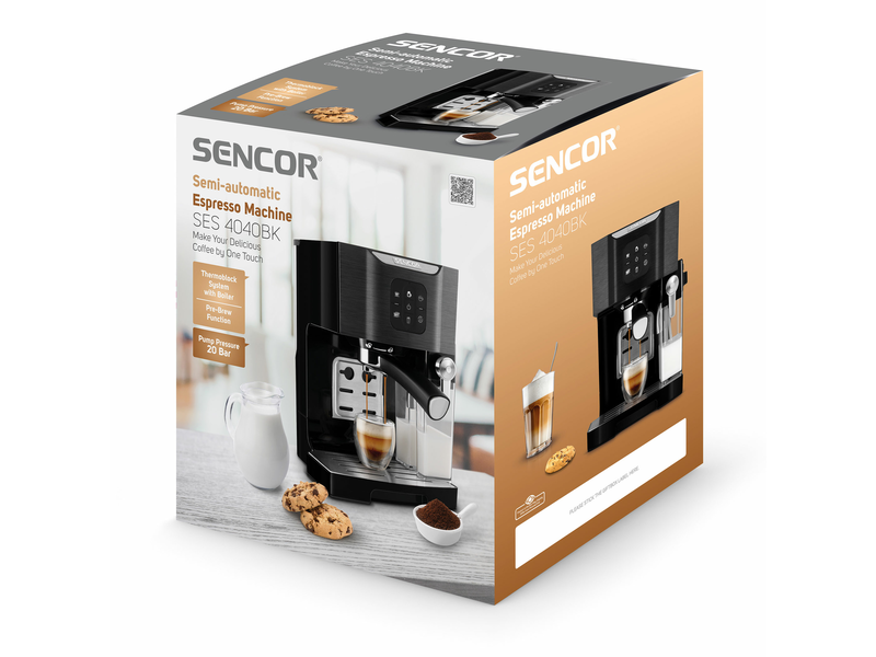 Sencor SES 4040BK Félautomata kávéfőző