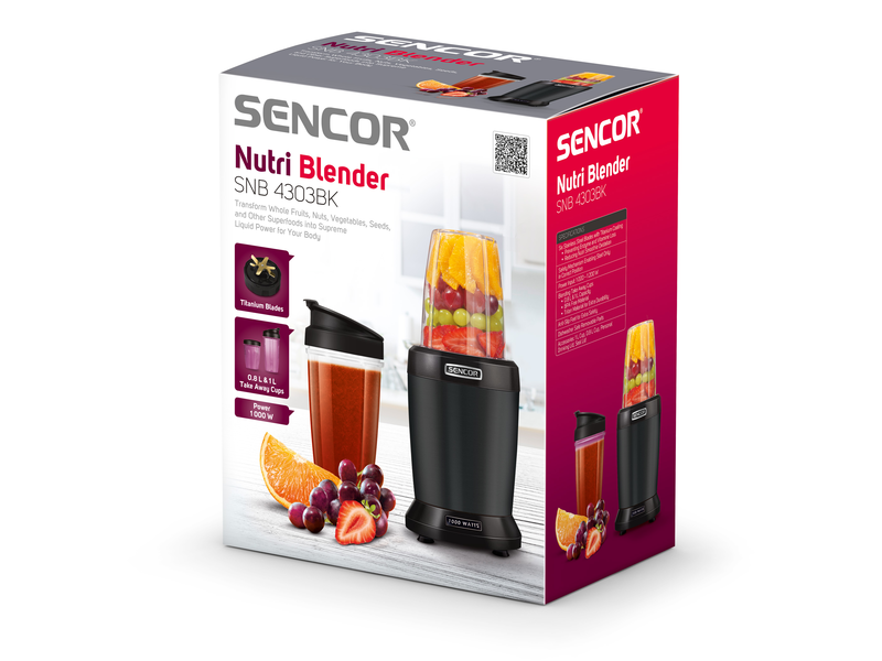 Sencor SNB 4303BK Nutdrink mixer, Fekete