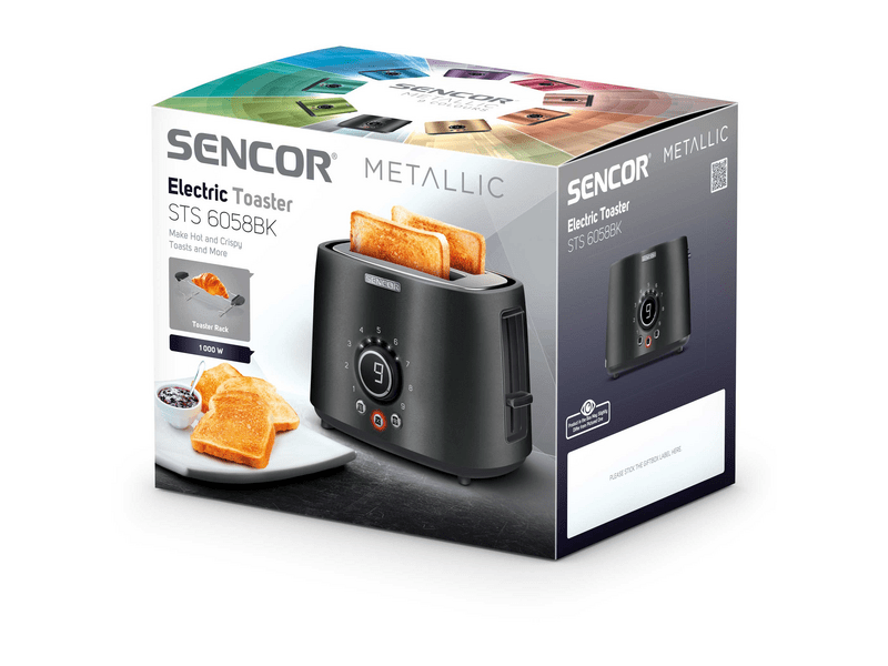 Sencor STS 6058BK toster, crni