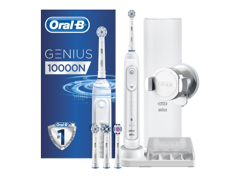 Oral-B Genius 10000N Elektromos fogkefe, Fehér