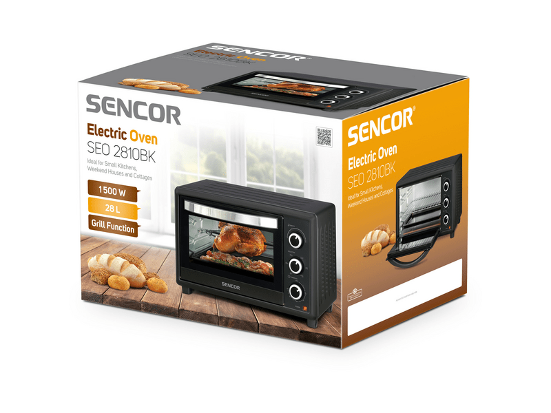 Sencor SEO 2810BK Elektromos sütő