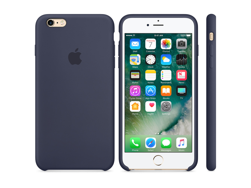 Apple (MKY22ZM/A) iPhone 6/6s szilikontok, Kék