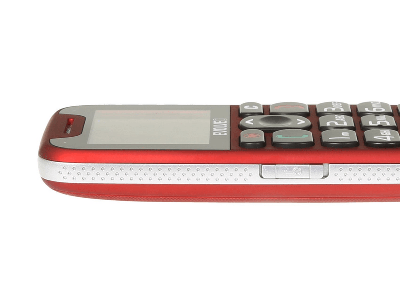 EVOLVEO EASY PHONE EP-500 Kártyafüggetlen mobiltelefon piros