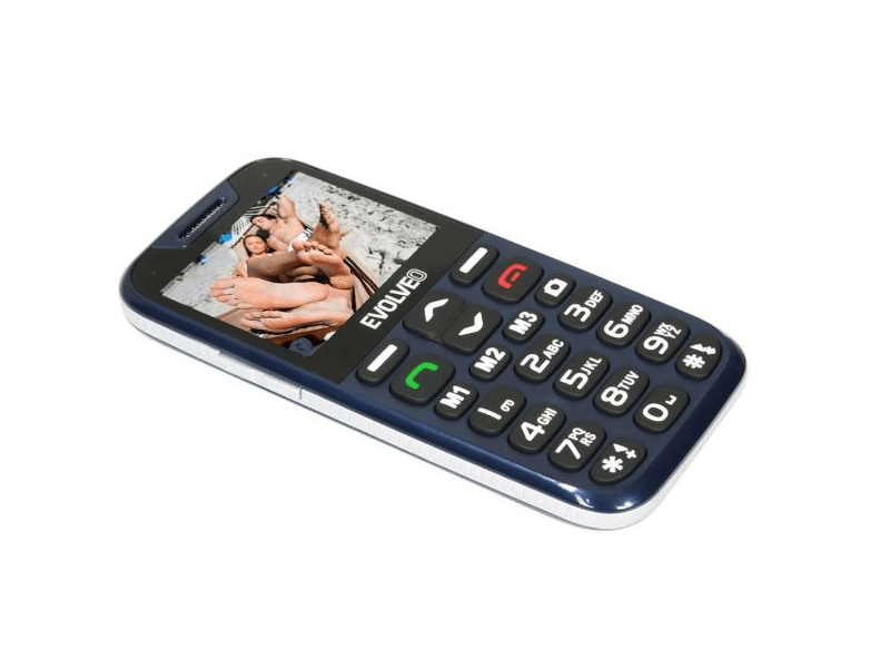 Evolveo EasyPhone XD EP-600 Kártyafüggetlen mobiltelefon, Kék
