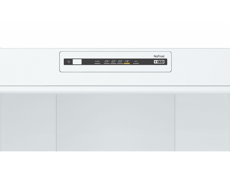 BOSCH KGN36NW30 Alulfagyasztós kombinált hűtőszekrény