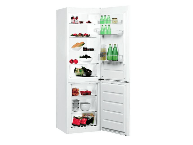 INDESIT LR7S2W Alulfagyasztós kombinált hűtőszekrény