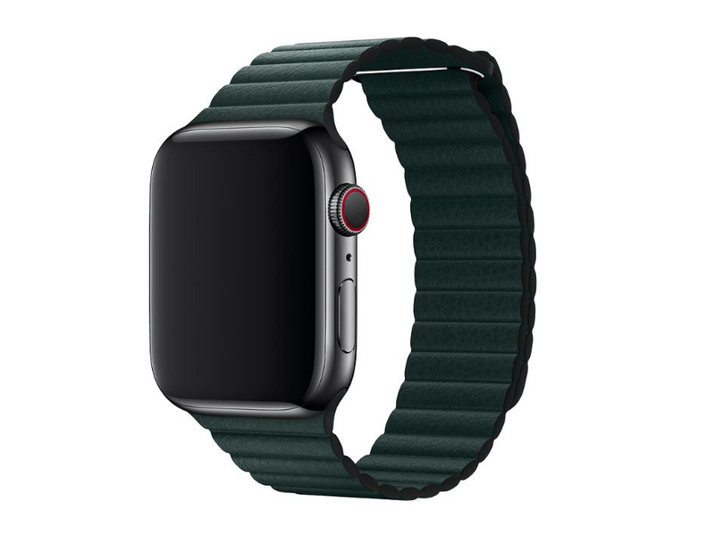 Apple Watch erdőzöld bőrszíj MTH72ZM/A