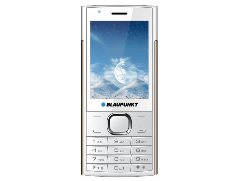 BLAUPUNKT FL-01 mobiltelefon fehér-arany + Telenor Expressz SIM
