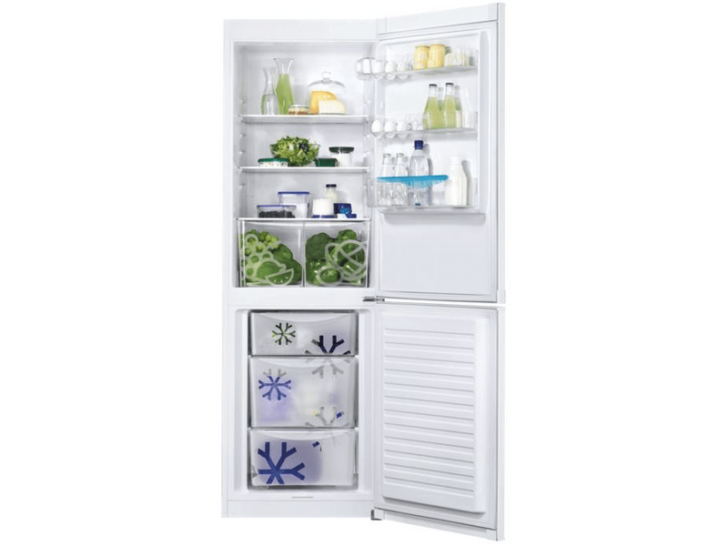 Zanussi ZRB36101WA Kombinált hűtőszekrény, 185 cm