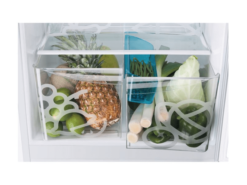 Zanussi ZRB36101WA Kombinált hűtőszekrény, 185 cm