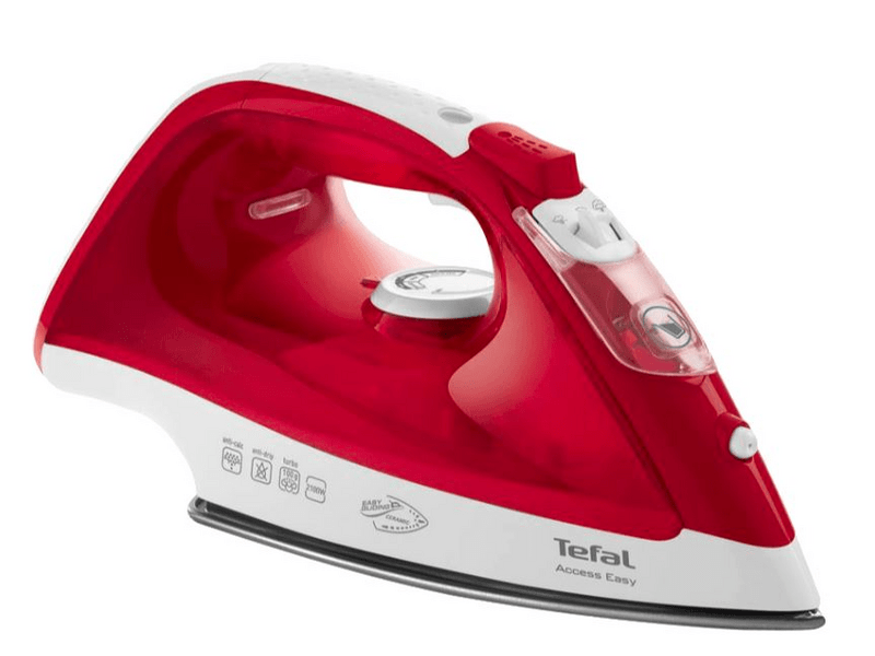 TEFAL FV1543E0 Acces Easy Gőzölős Vasaló, Piros