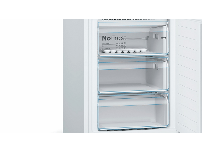 BOSCH KGN36XW35 Alulfagyasztós hűtőszekrény